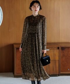 23区 / ニジュウサンク ロング・マキシ丈ワンピース | リトルペイズリープリント ワンピース
