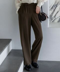 23区 / ニジュウサンク その他パンツ | スエーディーサテン ワイドパンツ