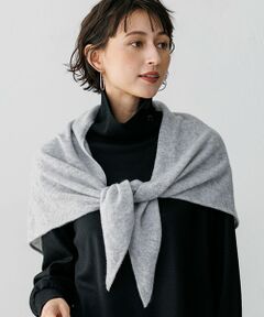 23区 / ニジュウサンク マフラー・ショール・スヌード・ストール | ピュアカシミヤ トライアングル ストール