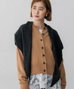 23区 / ニジュウサンク マフラー・ショール・スヌード・ストール | ピュアカシミヤ トライアングル ストール
