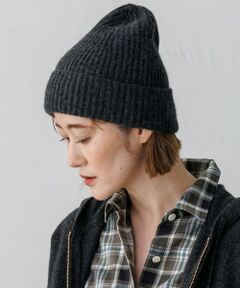 23区 / ニジュウサンク ニットキャップ | ピュアカシミヤ リブニット キャップ