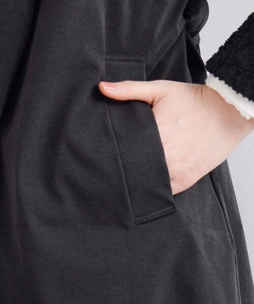 ＊＊NIMES / ニーム その他アウター | タフタ撥水 ドレープカラーコート | 詳細6