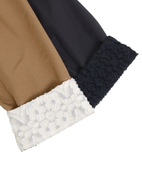 ＊＊NIMES / ニーム その他アウター | タフタ撥水 ドレープカラーコート | 詳細9