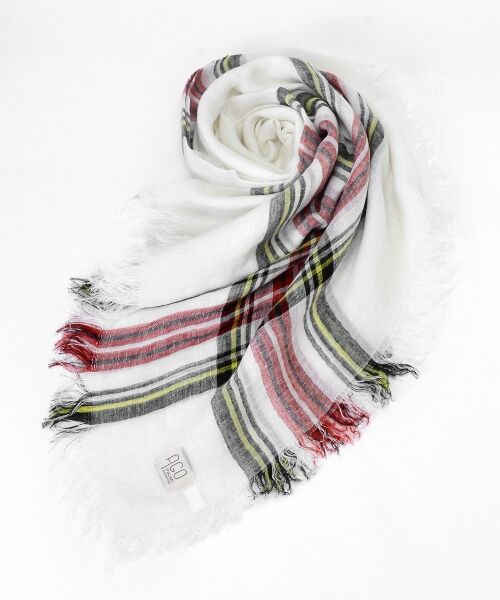 ＊＊NIMES / ニーム マフラー・ショール・スヌード・ストール | AGO チェックストール | 詳細1