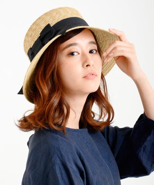 SANTELLI FRANCESCA/サンテリフランチェスカ　ストローハット FREAK'S STORE（フリークスストア）の「【WEB限定】Santelli