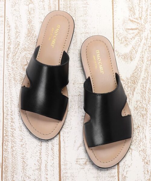 ＊＊NIMES / ニーム サンダル | ITALO CARLI サンダル（ブラック）