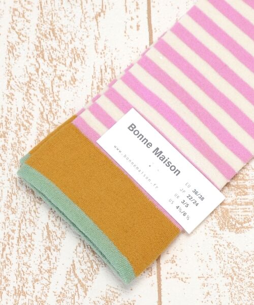 ＊＊NIMES / ニーム ソックス | Bonne Maison Rayure | 詳細3
