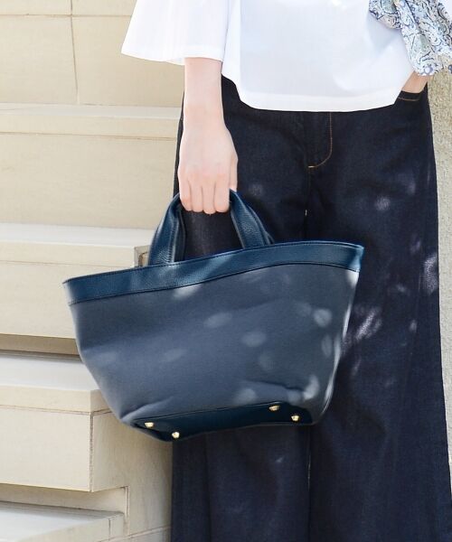 ＊＊NIMES / ニーム トートバッグ | garuglieri BAG M（ブルー）