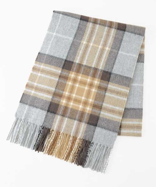 ＊＊NIMES / ニーム マフラー・ショール・スヌード・ストール | MOON マフラー（グレー）