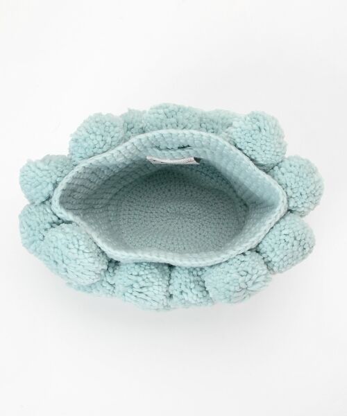 ＊＊NIMES / ニーム マフラー・ショール・スヌード・ストール | PERU KNIT ポンポンBAG S | 詳細7