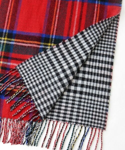 セール】 GLEN PRINCE ダブルフェイスマフラー （マフラー・ショール