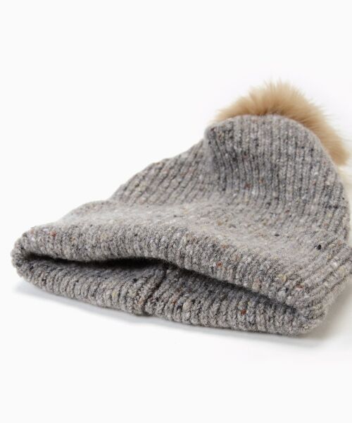 ＊＊NIMES / ニーム マフラー・ショール・スヌード・ストール | ROBERT MACKIE ポンポン付ニット帽 | 詳細2