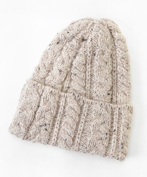 ＊＊NIMES / ニーム マフラー・ショール・スヌード・ストール | HIGH LAND CLUB ニット帽（ベージュ）
