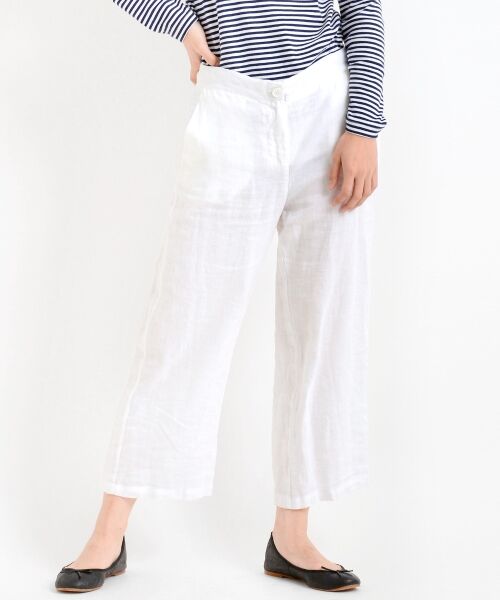 ＊＊NIMES / ニーム その他パンツ | ORTO BOTANICO 9分丈PT（ホワイト）
