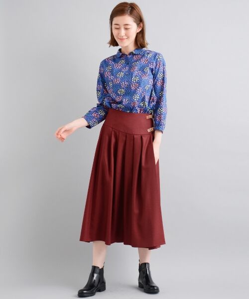 ＊＊NIMES / ニーム ミニ・ひざ丈スカート | ONEIL OF DUBLIN ソフトプリーツSK | 詳細1