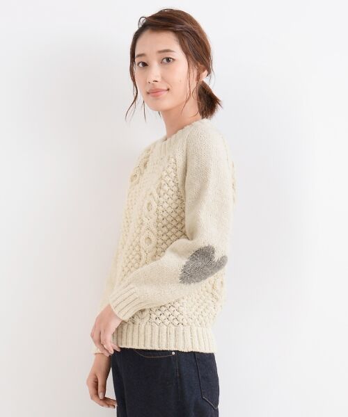 PERU KNIT ハートJQ P/O