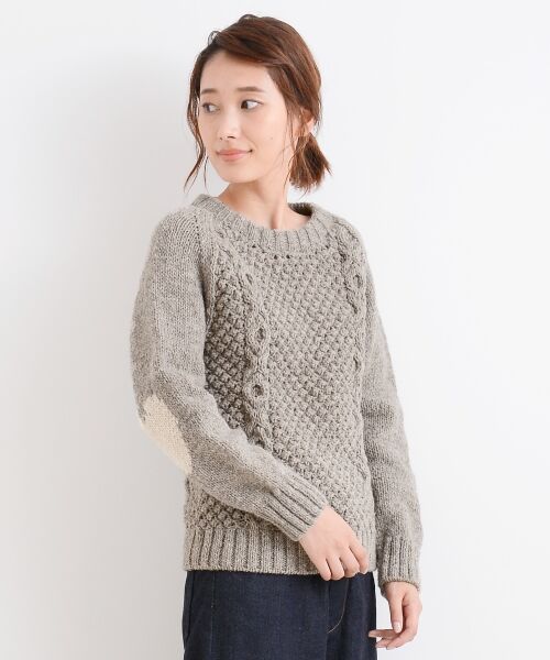 PERU KNIT ハートJQ P/O