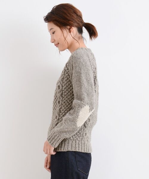 PERU KNIT ハートJQ P/O