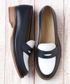 J.REINALDO バイカラーローファー