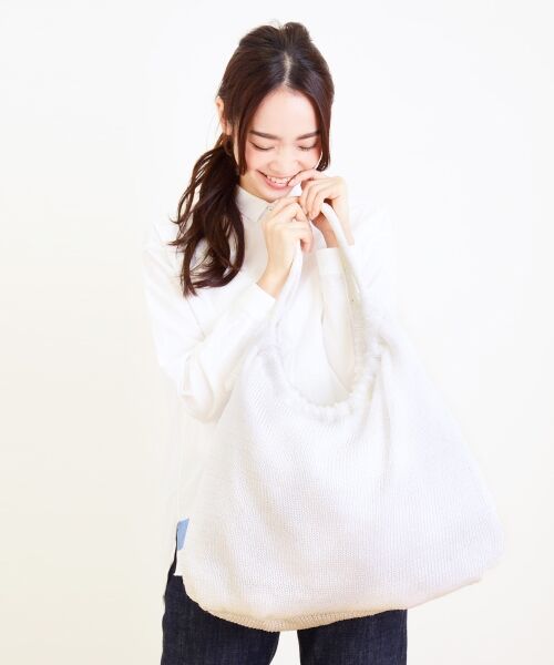 ＊＊NIMES / ニーム マフラー・ショール・スヌード・ストール | Anna Cecere BAG（ホワイト）