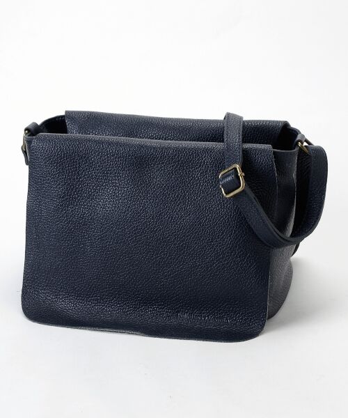 ＊＊NIMES / ニーム マフラー・ショール・スヌード・ストール | PELLETTERIA VENETA Wフラップ M（ネイビー）