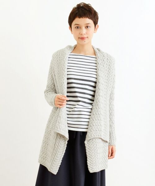 ＊＊NIMES / ニーム ニット・セーター | IRELAND EYE ショールカラーC/D | 詳細1