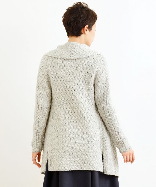 ＊＊NIMES / ニーム ニット・セーター | IRELAND EYE ショールカラーC/D | 詳細3