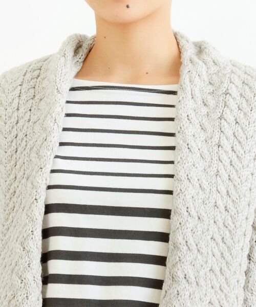 ＊＊NIMES / ニーム ニット・セーター | IRELAND EYE ショールカラーC/D | 詳細4