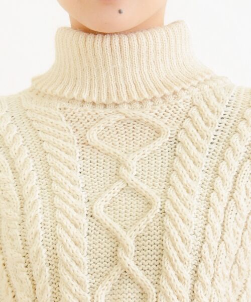 ＊＊NIMES / ニーム ニット・セーター | Guernsey Wollens タートルP/O | 詳細4