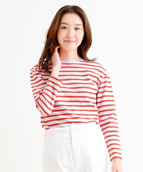 ＊＊NIMES / ニーム カットソー | 24/2B.D Standard P/O（アカ）