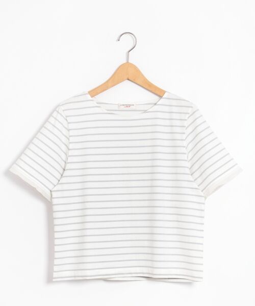 ＊＊NIMES / ニーム カットソー | 60/3度詰天竺BD オーバーサイズTee（グレー）