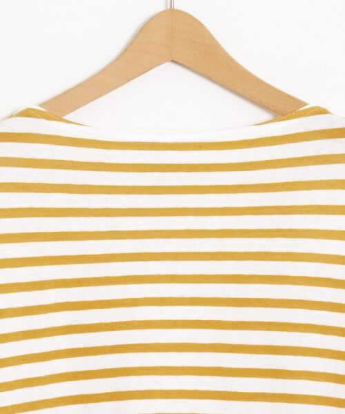 ＊＊NIMES / ニーム カットソー | C/R/Raボーダー ボートネックP/O | 詳細2