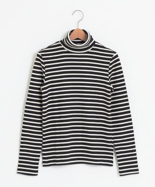 ＊＊NIMES / ニーム カットソー | C/Wスムース BD タートルN P/O（ブラック）