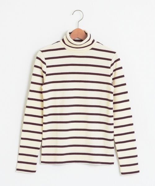 ＊＊NIMES / ニーム カットソー | C/Wスムース BD タートルN P/O（ベージュ系）