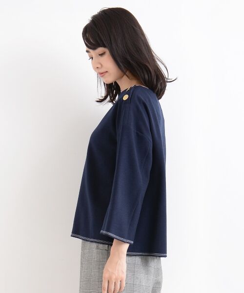 Namomaさん専用 美品✨セオリー　21SS　プルオンパンツ　クラシック　ブラ セール】 リヨセル／コットンニドム ミリタリ—シャツブルゾン