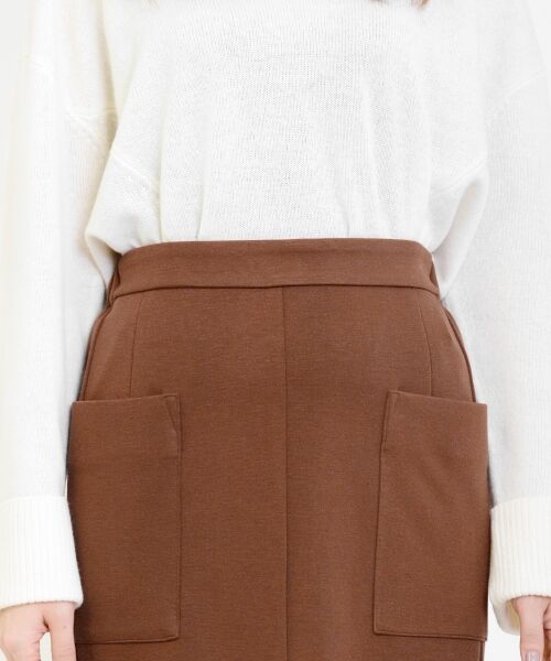 ＊＊NIMES / ニーム ミニ・ひざ丈スカート | ストレッチポンチ タイトスカート | 詳細4