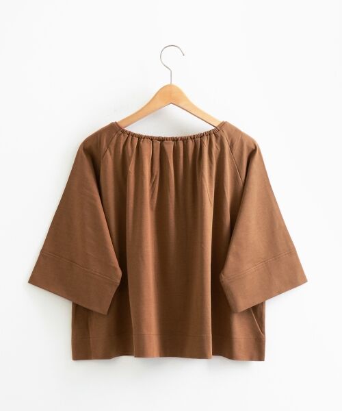 ＊＊NIMES / ニーム シャツ・ブラウス | プレミアム天竺 Ａラインブラウス | 詳細1
