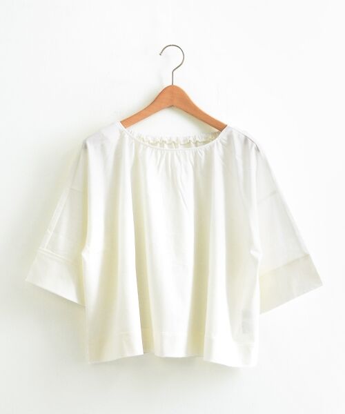 ＊＊NIMES / ニーム シャツ・ブラウス | プレミアム天竺 Ａラインブラウス | 詳細5