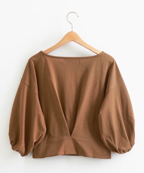 ＊＊NIMES / ニーム シャツ・ブラウス | プレミアム天竺 脇釦ブラウス | 詳細1