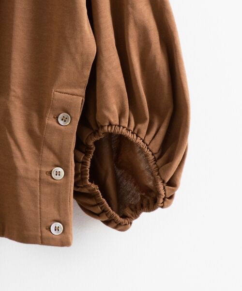 ＊＊NIMES / ニーム シャツ・ブラウス | プレミアム天竺 脇釦ブラウス | 詳細3