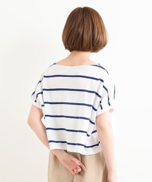 ＊＊NIMES / ニーム Tシャツ | C/R/RaボーダーワイドTシャツ | 詳細3