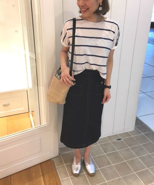 ＊＊NIMES / ニーム Tシャツ | C/R/RaボーダーワイドTシャツ | 詳細7