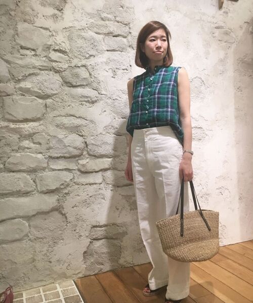 セール】 40/2シャトルオックス センタープレスPT （その他パンツ