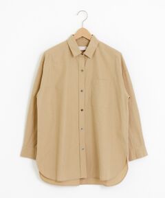 コットンリネンラミー オーバーサイズSH