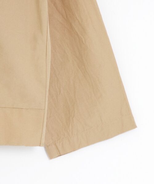 ＊＊NIMES / ニーム シャツ・ブラウス | コットンリネンラミー フロントギャザーBL | 詳細3