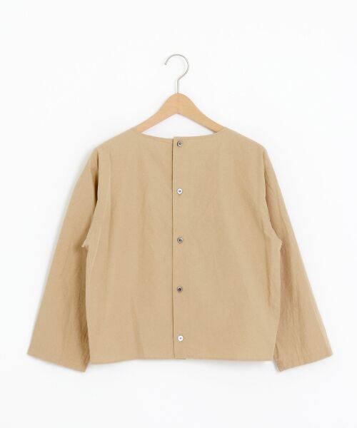 ＊＊NIMES / ニーム シャツ・ブラウス | コットンリネンラミー フロントギャザーBL | 詳細6