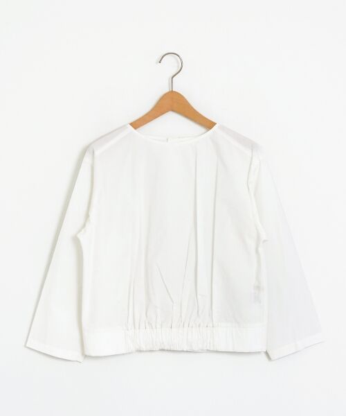 ＊＊NIMES / ニーム シャツ・ブラウス | コットンリネンラミー フロントギャザーBL | 詳細7