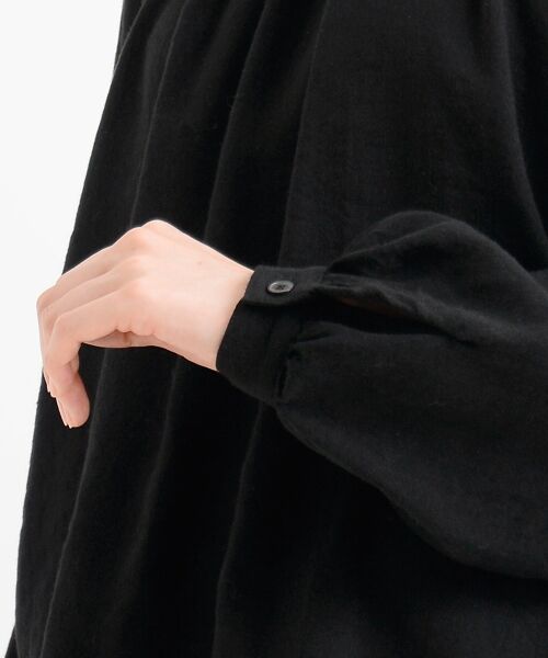 ＊＊NIMES / ニーム シャツ・ブラウス | Linen スクエアNブラウス | 詳細5