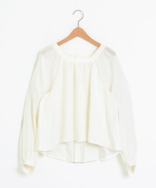 ＊＊NIMES / ニーム シャツ・ブラウス | Linen スクエアNブラウス | 詳細7