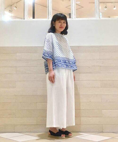 ＊＊NIMES / ニーム その他パンツ | Linen Rayom Easy cloth スカートPT | 詳細11